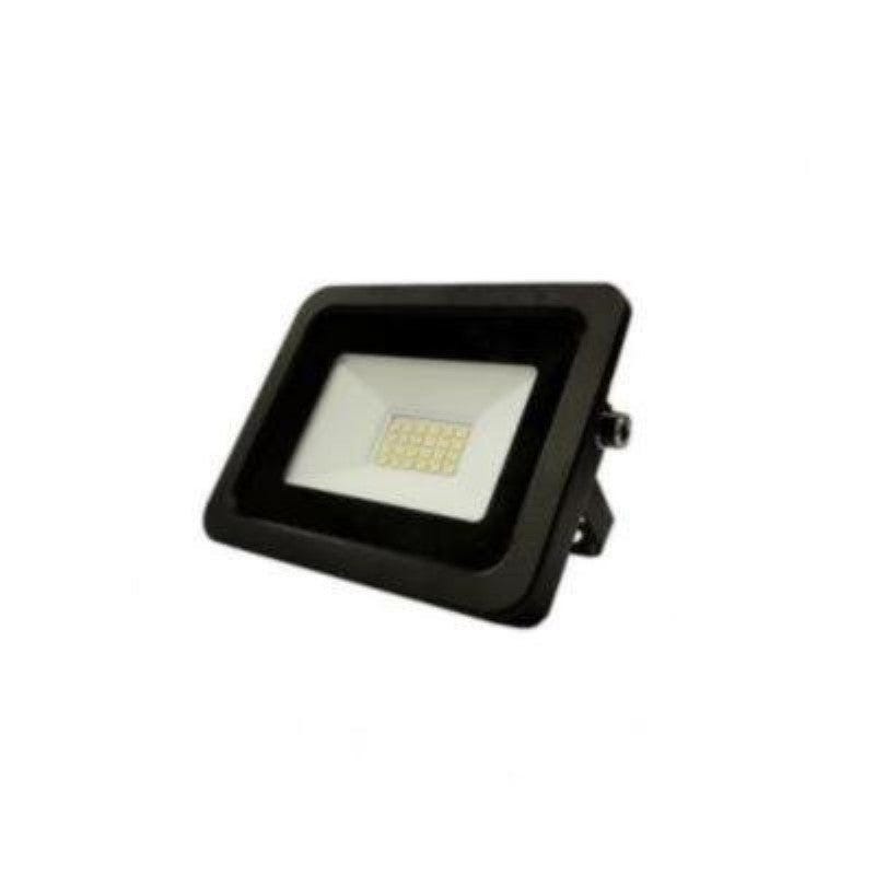 Projecteur LED Extérieur SMD 100W IP65 Noir (Pack de 10) - Blanc