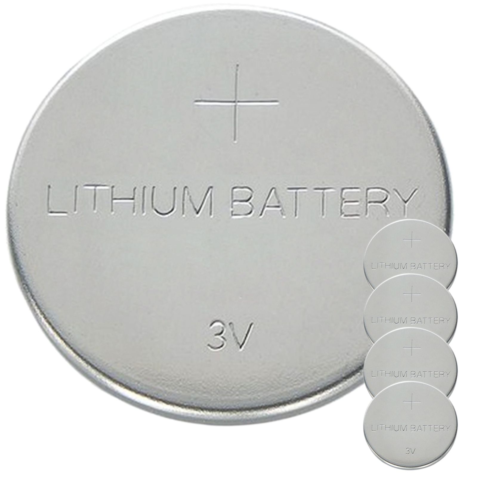 CR2450 bateria de l tio 3V 5 unidades