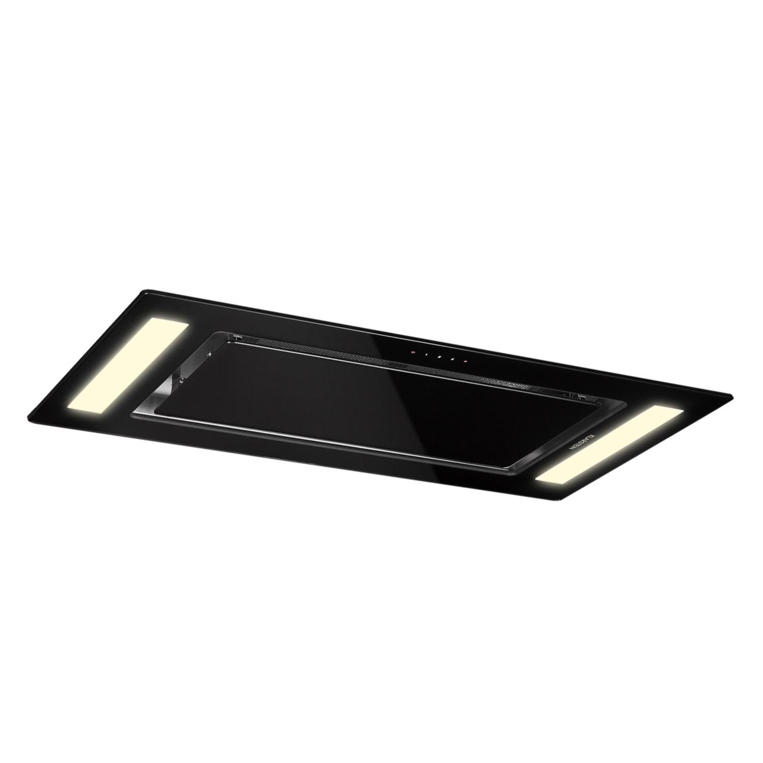 Hotte Aspirante Klarstein 90cm - Débit 175 M³/h - Silencieuse Avec LED - Filtre Lavable