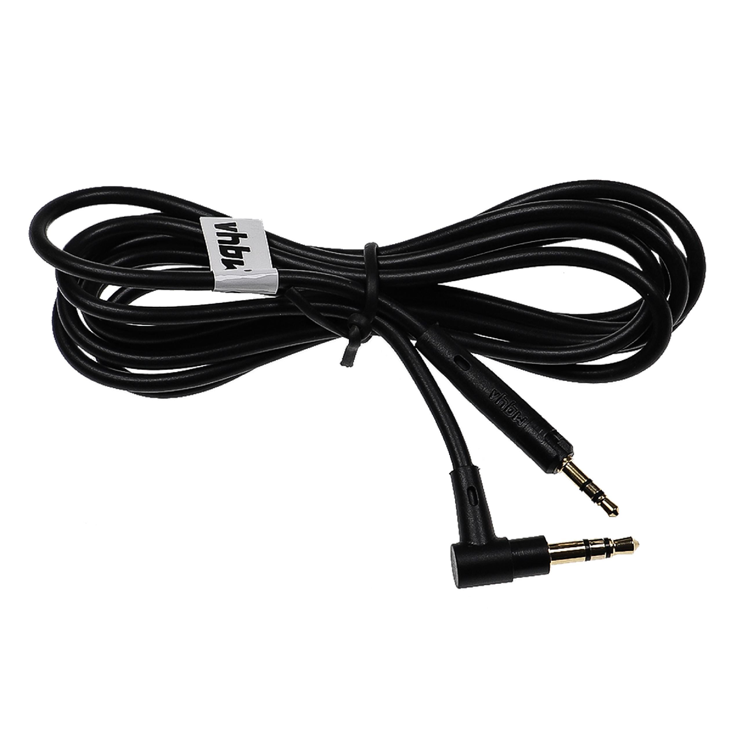 Vhbw Câble audio AUX compatible avec JBL S700 casque - Avec prise jack 3,5  mm, noir