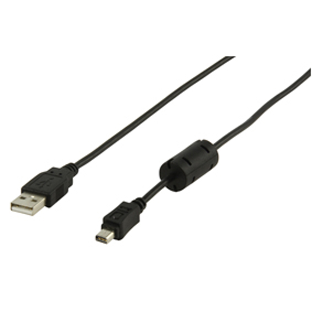 Câble USB pour appareil photo Olympus 12 pins 2m | Leroy Merlin