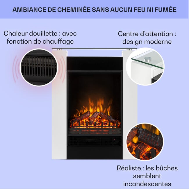 Soufflet cheminee electrique - Cdiscount