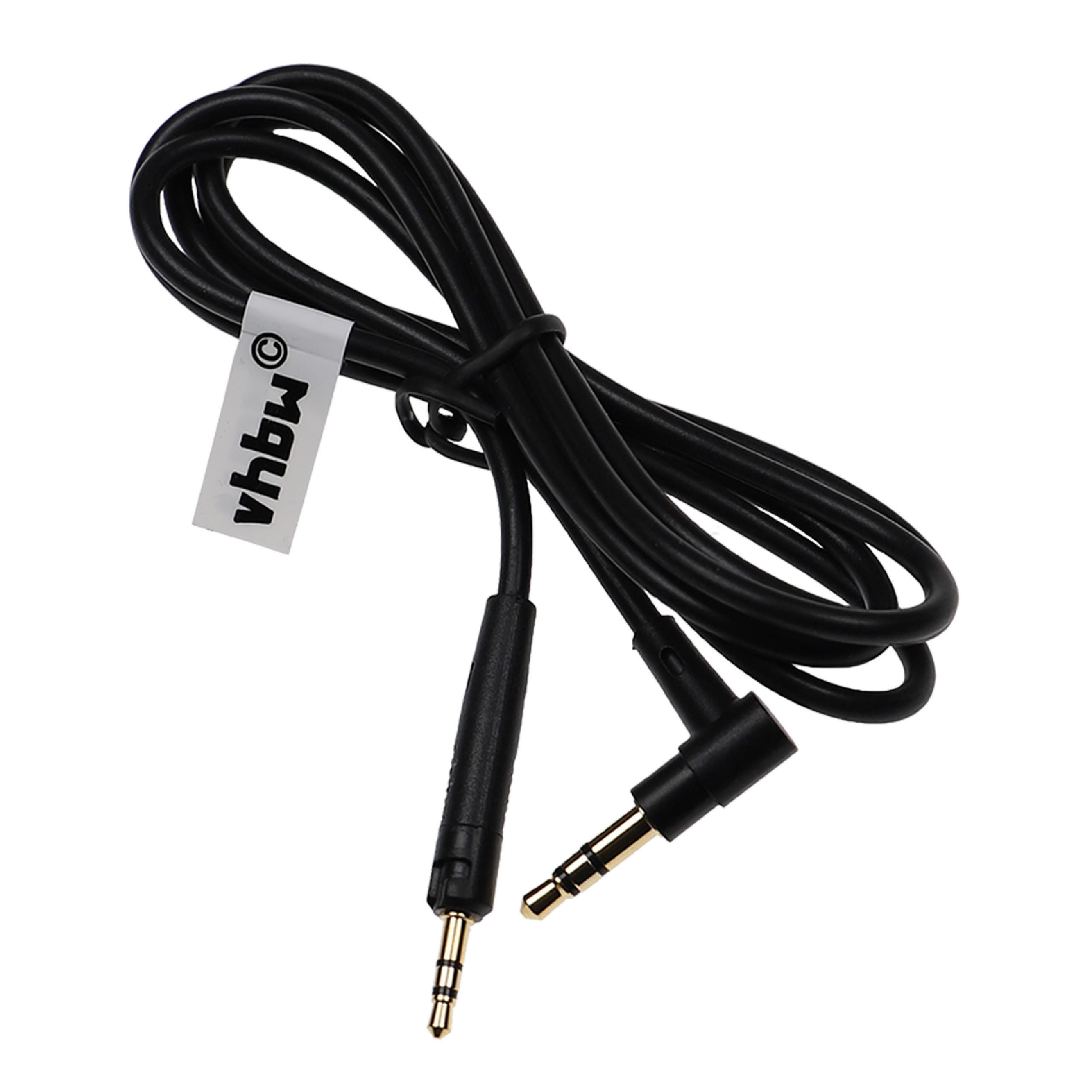 Vhbw Câble audio AUX compatible avec AKG Y40BT, Y45BT, Y50, Y500