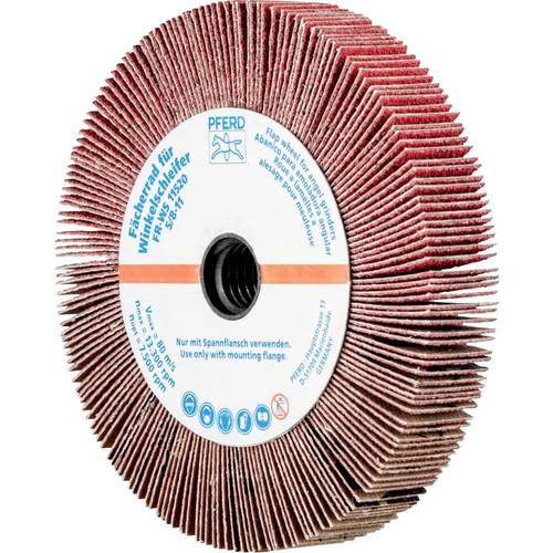 Roues abrasives - PFERD - avec lamelles en feutre - pour le