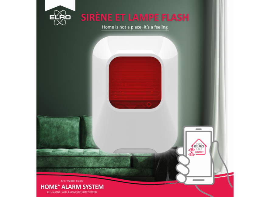 ELRO AS90SRA Sirène interne pour le système d'alarme ELRO AS90S Home+ - 6
