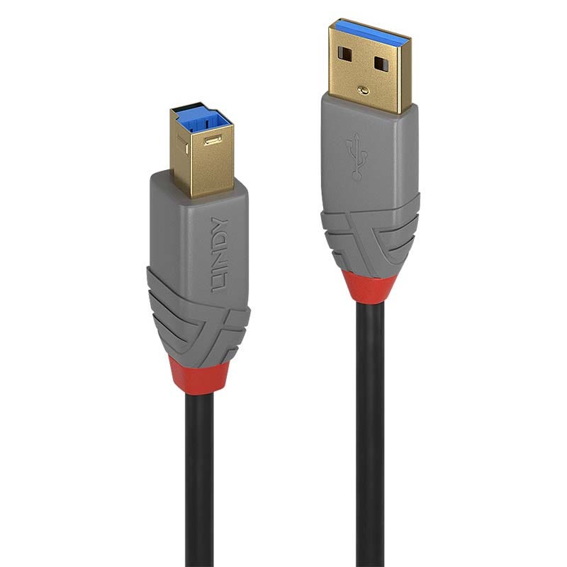 Rallonge USB 3.2 type A, 5Gbit/s, Anthra Line, 1m