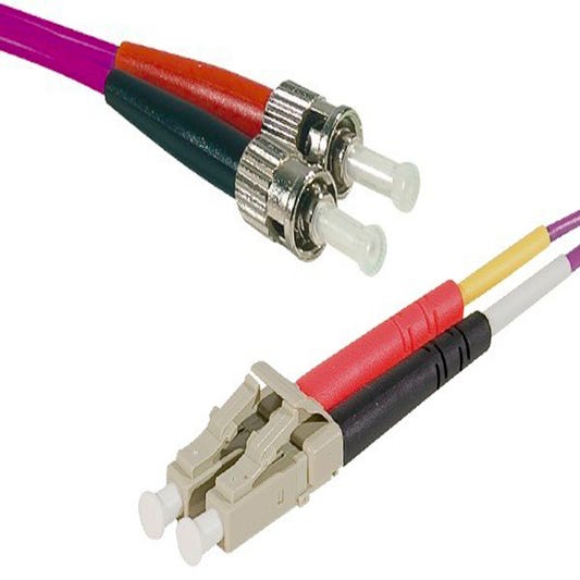 Câble fibre optique multimode OM4 HD 50/125 LCUPC/STUPC 10m