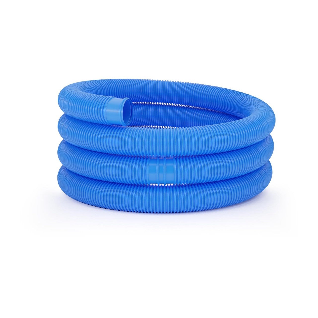 Ausla Tuyau flexible pour piscine 38 mm 6 m bleu divisible tous les 1,1 m résistant aux rayons UV et aux agents atmosphériques 