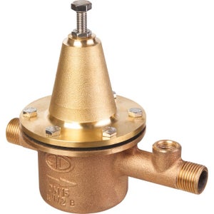 Régulateur de pression / pour eau potable / 48 l/min / bronze ave