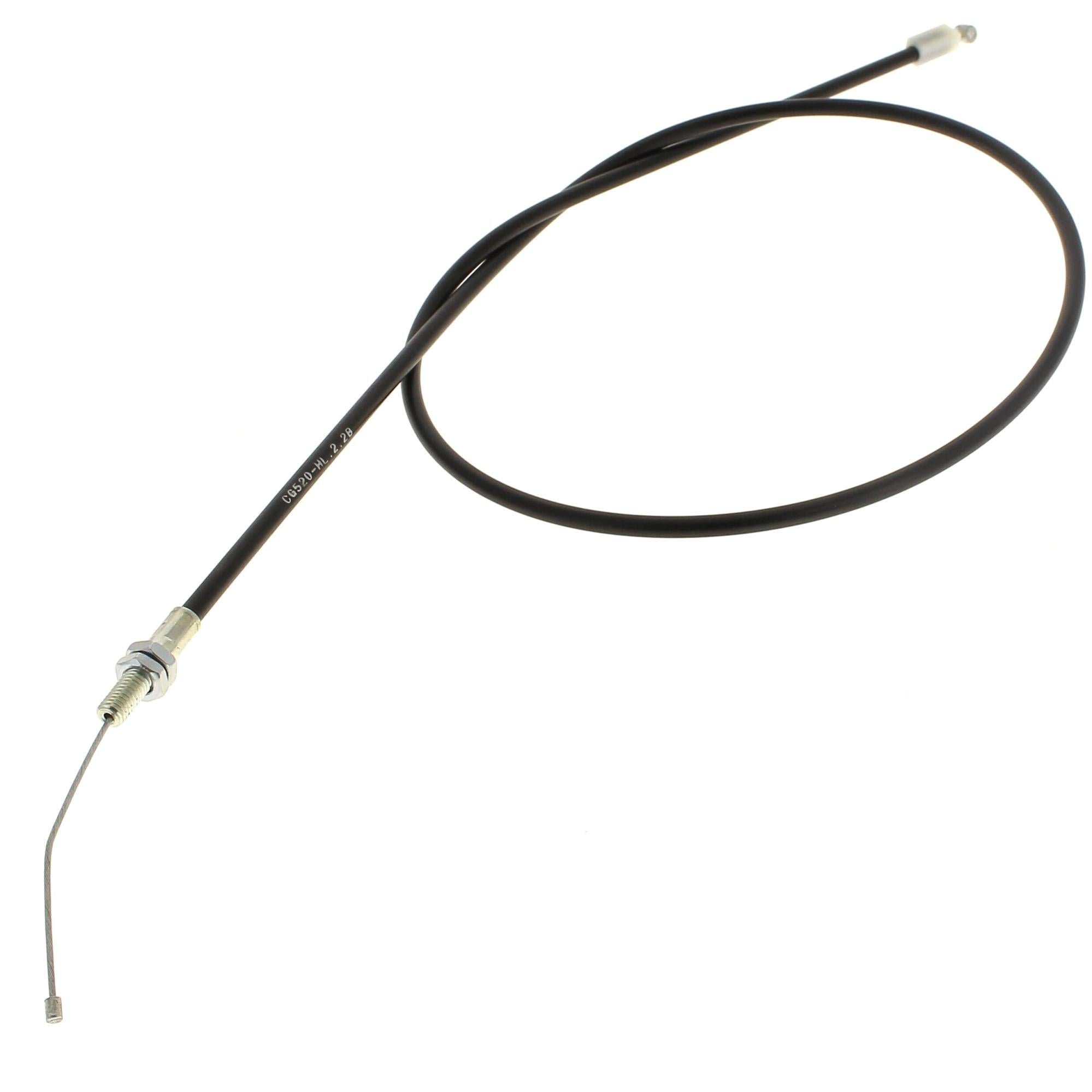 Câble D'accélérateur HOLATO 50" Noir - Pour Moteur Predator 212cc, Coleman CT100U/CT200U