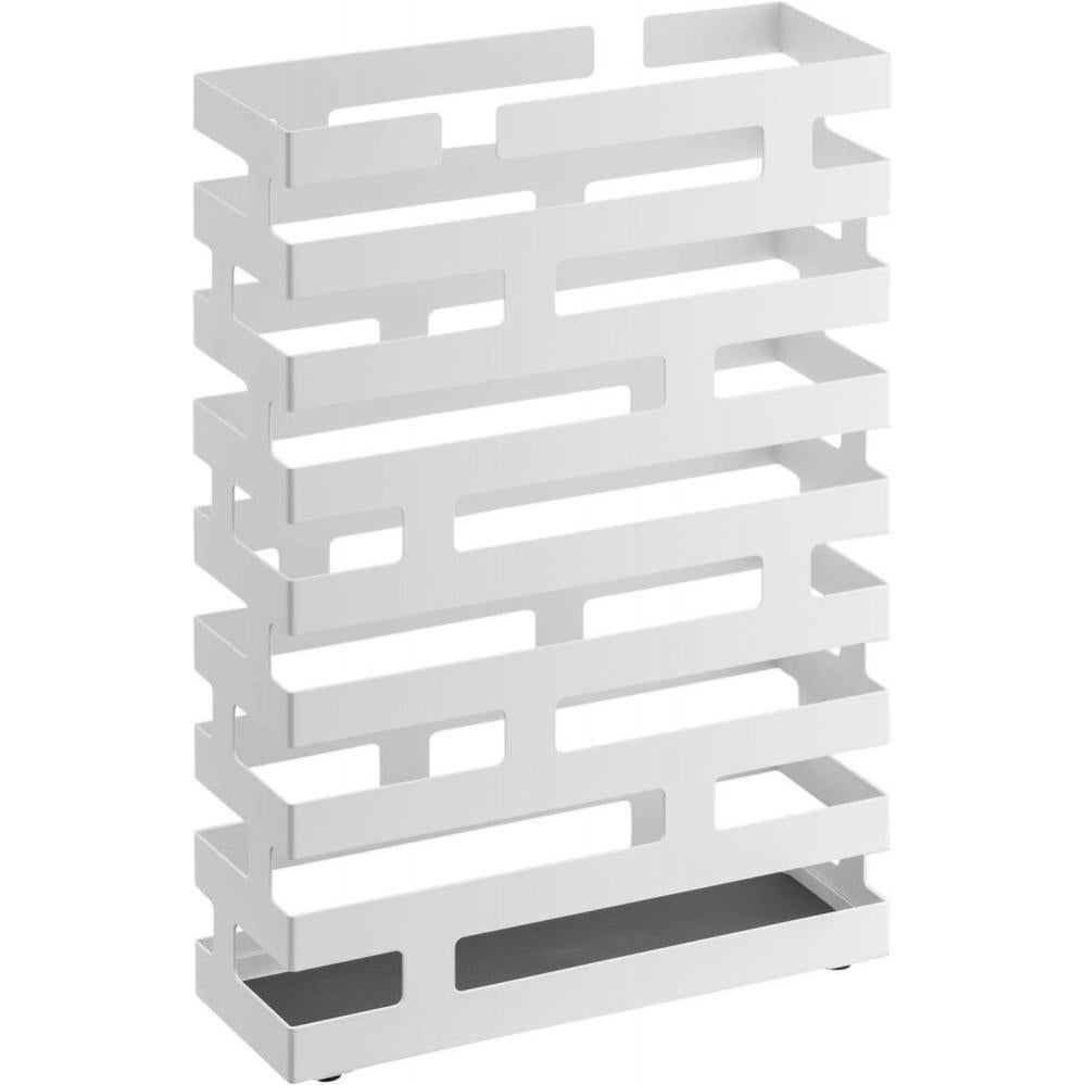 Qianly Porte-Parapluie En Bois Porte-Parapluie Porte-Parapluie Pratique Grande Capacité Ajouré Robuste Bâtons De Marche Support Porte-Parapluie, Brun