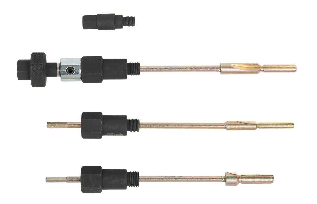 Set 5 Alesatori A Mano Sourcingmap: Diametri 4, 6, 8, 10, 12 Mm - Precisione H8 In Acciaio Al Carbonio A Gambo Dritto - 3