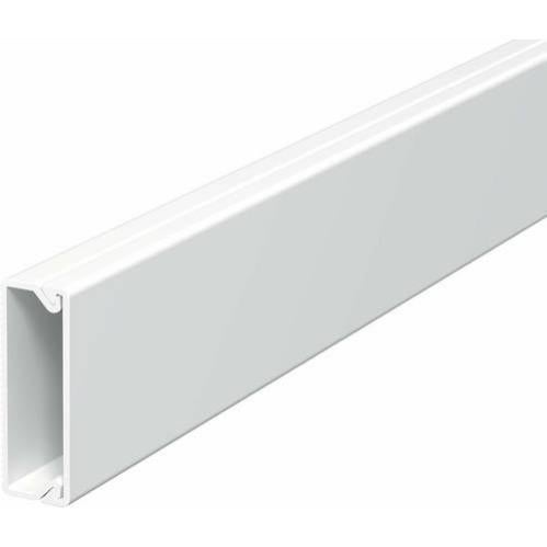 Canalina Cavi Hager 2000x30x30mm Bianca - Gestione Cavi Elettrici, 2m Lunghezza