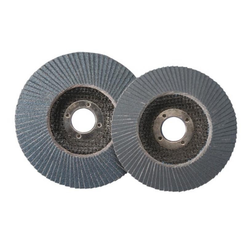 Pour m/étal Lot de 10 disques /à lamelles en c/éramique haute performance Grain c/éramique auto-aff/ûtant Diam/ètre : 125 mm Disques /à lamelles Grain 60