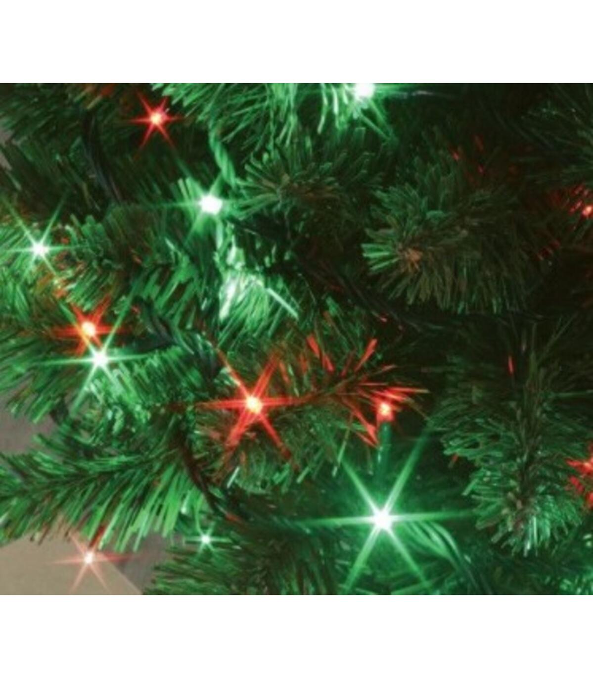 Fêtes 300 LED, Multicolore Jardin Mariages Pelouse 100-500 LED Guirlande Lumineuse à Piles Terrasse Éclairage Chaîne Décoration pour Anniversaire Câble Transparent Noël