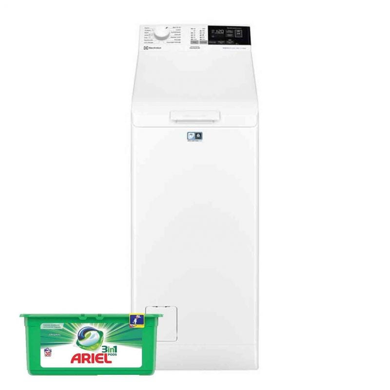 ELECTROLUX Lave-linge Top 6kg 1200trs/min 14 Programmes Machine à Laver ...