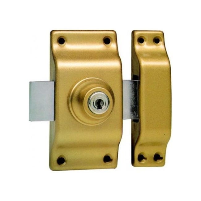 BRICARD BLOCTOUT 25821 Cylinder Med Nickelpläterad