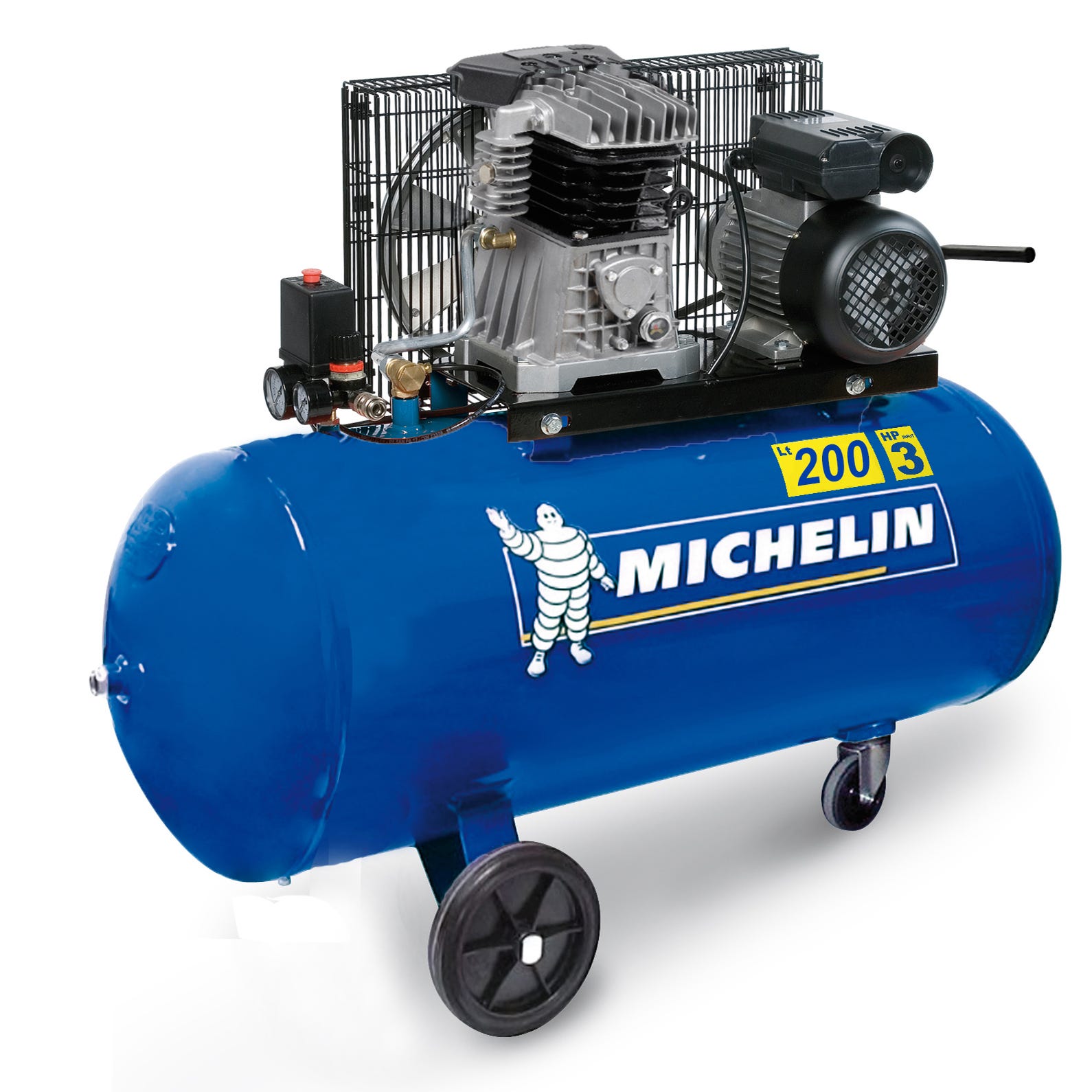 Compresseur Michelin 200 litres 3CV - 230 VOLT
