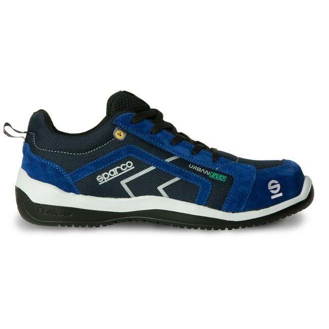 Sparco Urban Evo Unisex Industrial Safety Shoe - Trainer Style Low-Cut For Work & Casual Wear