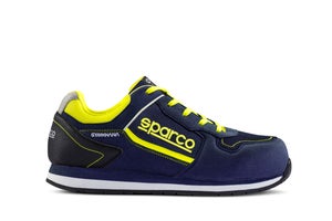 Scarpe antinfortunistiche Sparco Practice nero verde fluo tg 39-40