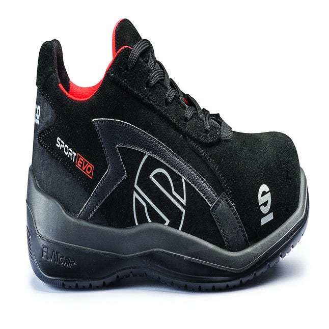Sparco - Chaussures de sécurité Sparco Sport EVO 075164 Noir 43 -  Equipement de Protection Individuelle - Rue du Commerce