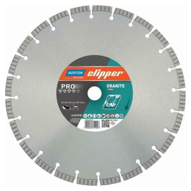 Disco Diamantato N-12 Turbo Ø230 Mm - Per Cemento Armato, Mattoni, Taglio A Secco/Bagnato - Foto 9