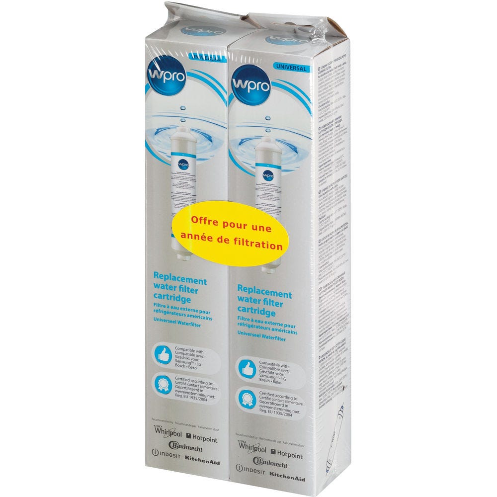 Filtre à eau pour réfrigérateur américain - Wpro SMS200