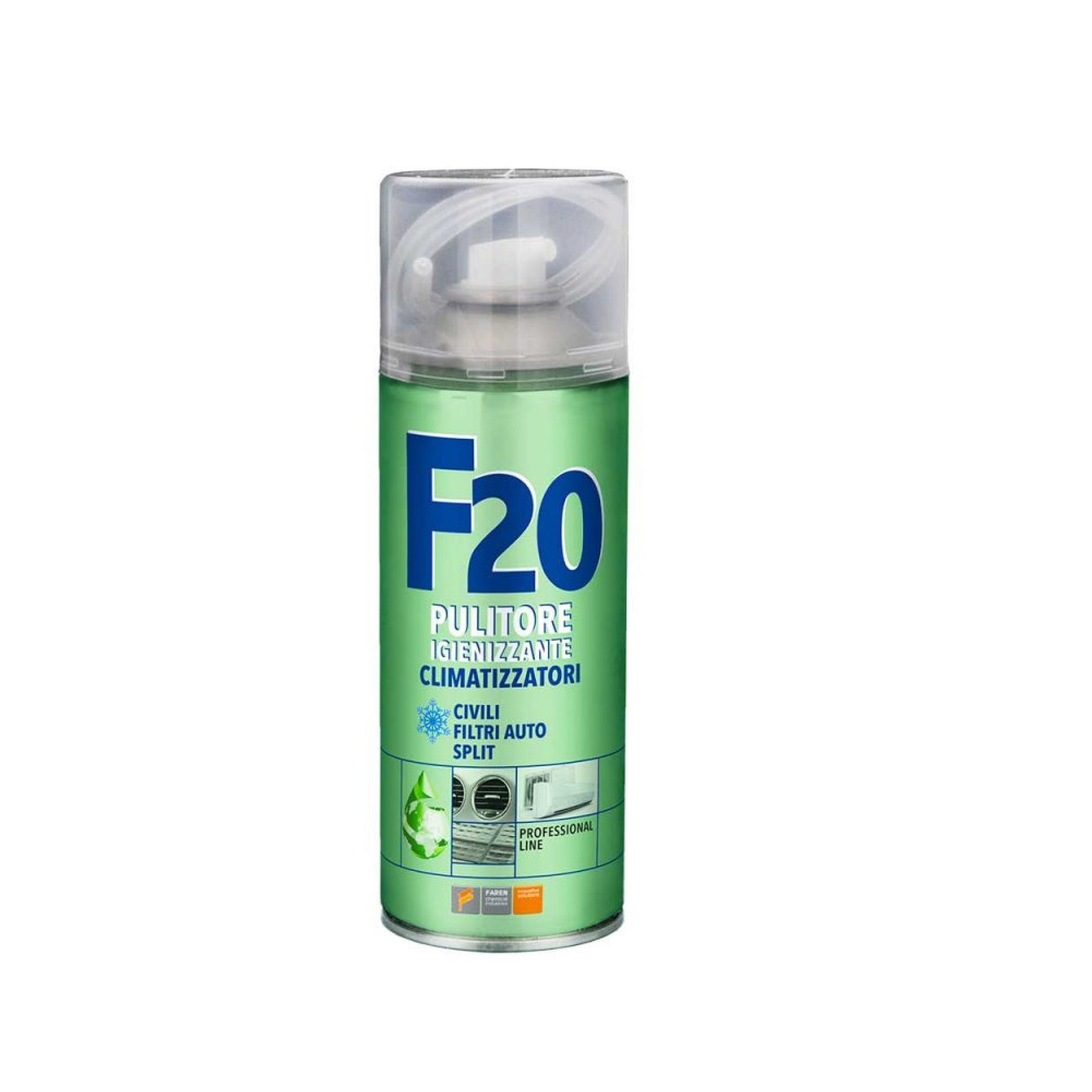 Pulitore Igienizzante spray Faren F20 condizionatore 400 ml climatizzatore  casa auto