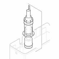 Geberit Campana 890.095.00.1 Per Cassetta WC A Parete - Ricambio Originale - Foto 10