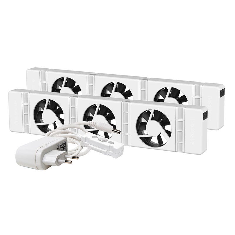 Ventilateur amplificateur de radiateur SpeedComfort – Economie d'énergie  chauffage - Ensemble Duo - 1,10W