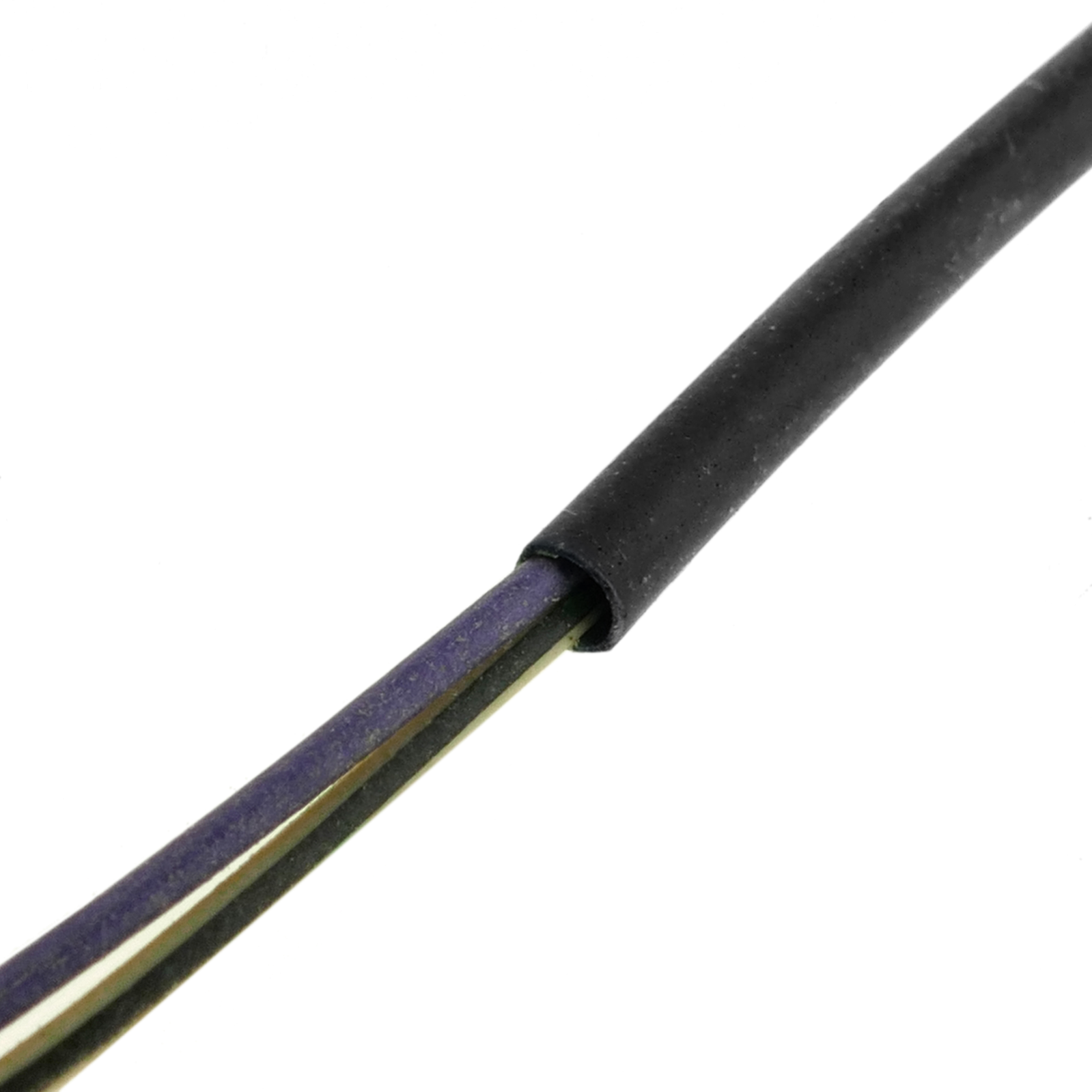 Gaine thermorétractable noir 1,6 mm en rouleau de 3m - 2