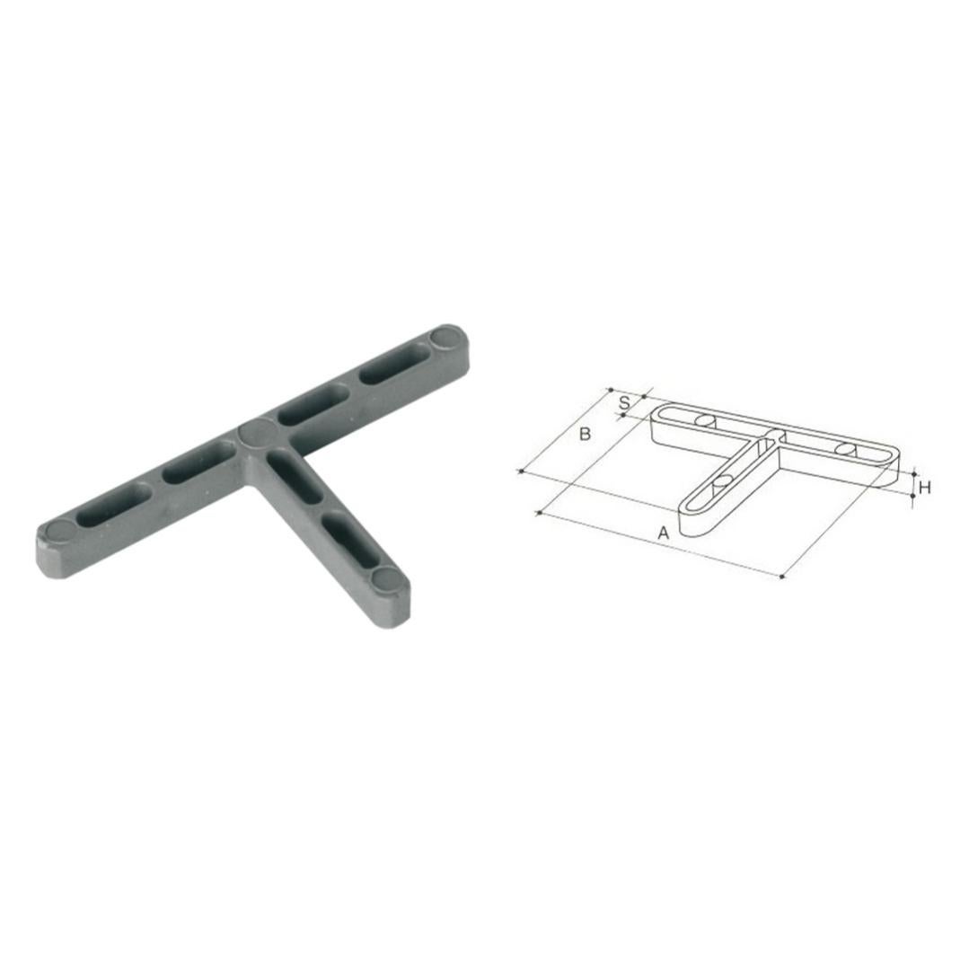 Distanziatori Piastrelle EDILVIVER 2 Mm – 250 Pezzi, Plastica Resistente, Made In Italy, Per Gres E Ceramica