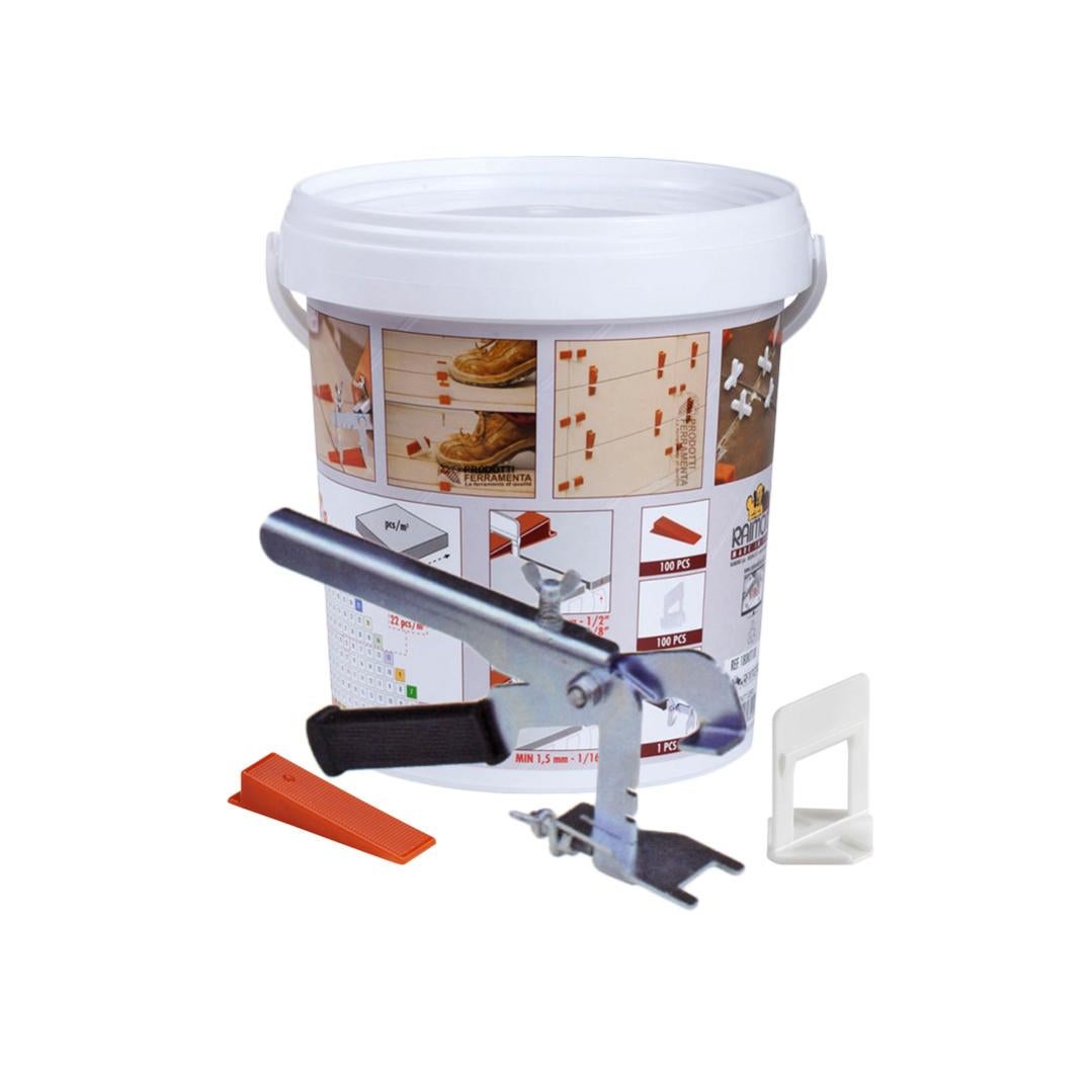 KIT RAIMONDI PER RIVESTIMENTI COMPOSTO DA PINZA, 100 CUNEI ...