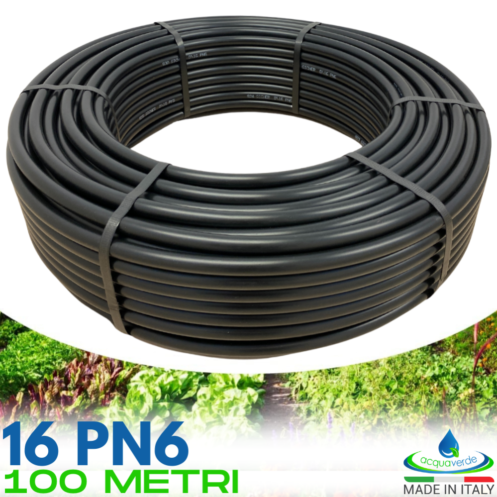 Tubo Per Irrigazione Giardino 20 Mm - 100 Metri In Polietilene, Perfetto Per Impianti D'Acqua - Foto 3