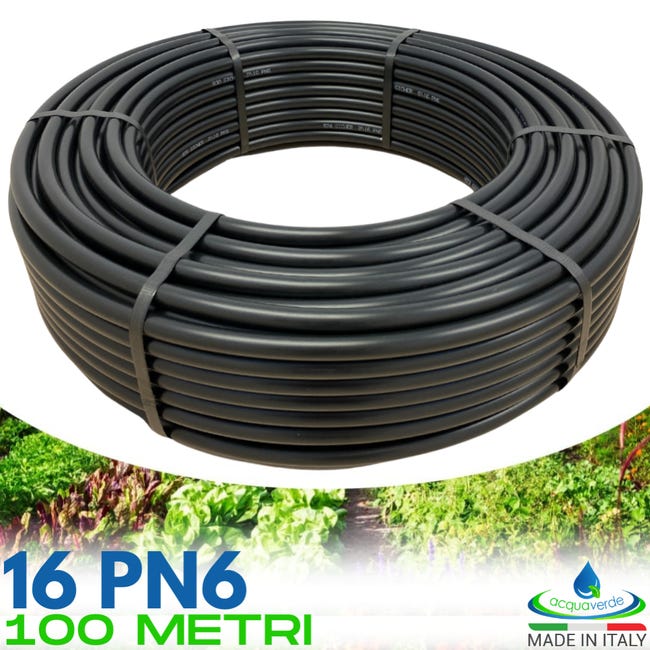 Tubo Per Irrigazione Giardino 20 Mm - 100 Metri In Polietilene, Perfetto Per Impianti D'Acqua - Foto 3