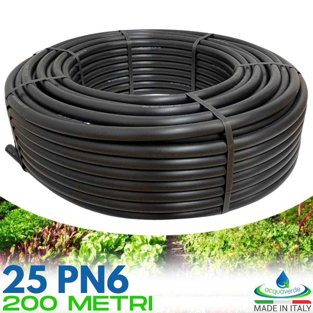 Hozelock Tubo Micro Irrigazione 4mm - 25 Metri - Flessibile Per Giardino E Vasi