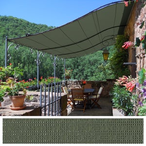 Bâche transparente armée 3 x 2,5 m - Toile PVC Cristal 400 g/m² -  Multiusages : jardin, serre, terrasse, pergola