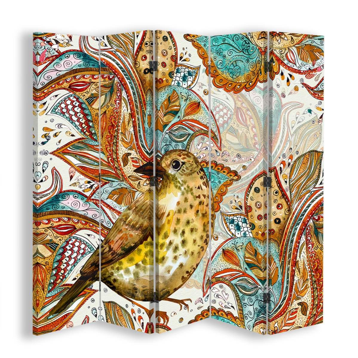 Legendarte Paravento La Vergine Di Klimt, Separè Per Interni 180x170 Cm, Stampa Fronte/retro, Made In EU - 2