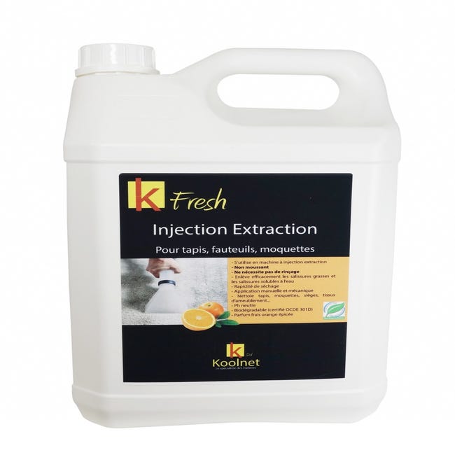 Détachant tapis et moquette injection extraction KFRESH - Bidon de