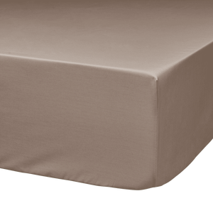 Drap housse grand bonnet 40cm percale bio Elise CAMIF