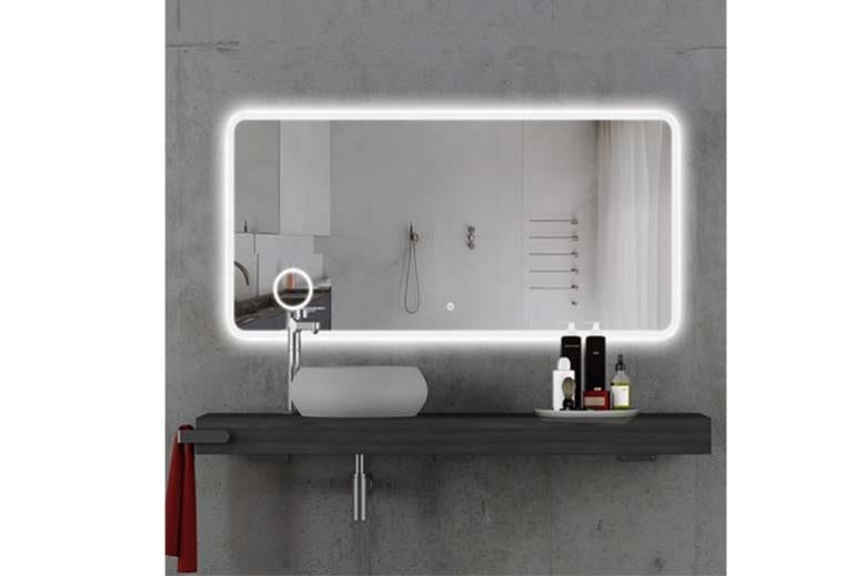 Espace Insell Miroir Led Salle De Bain 118x60cm Simply Leroy Merlin