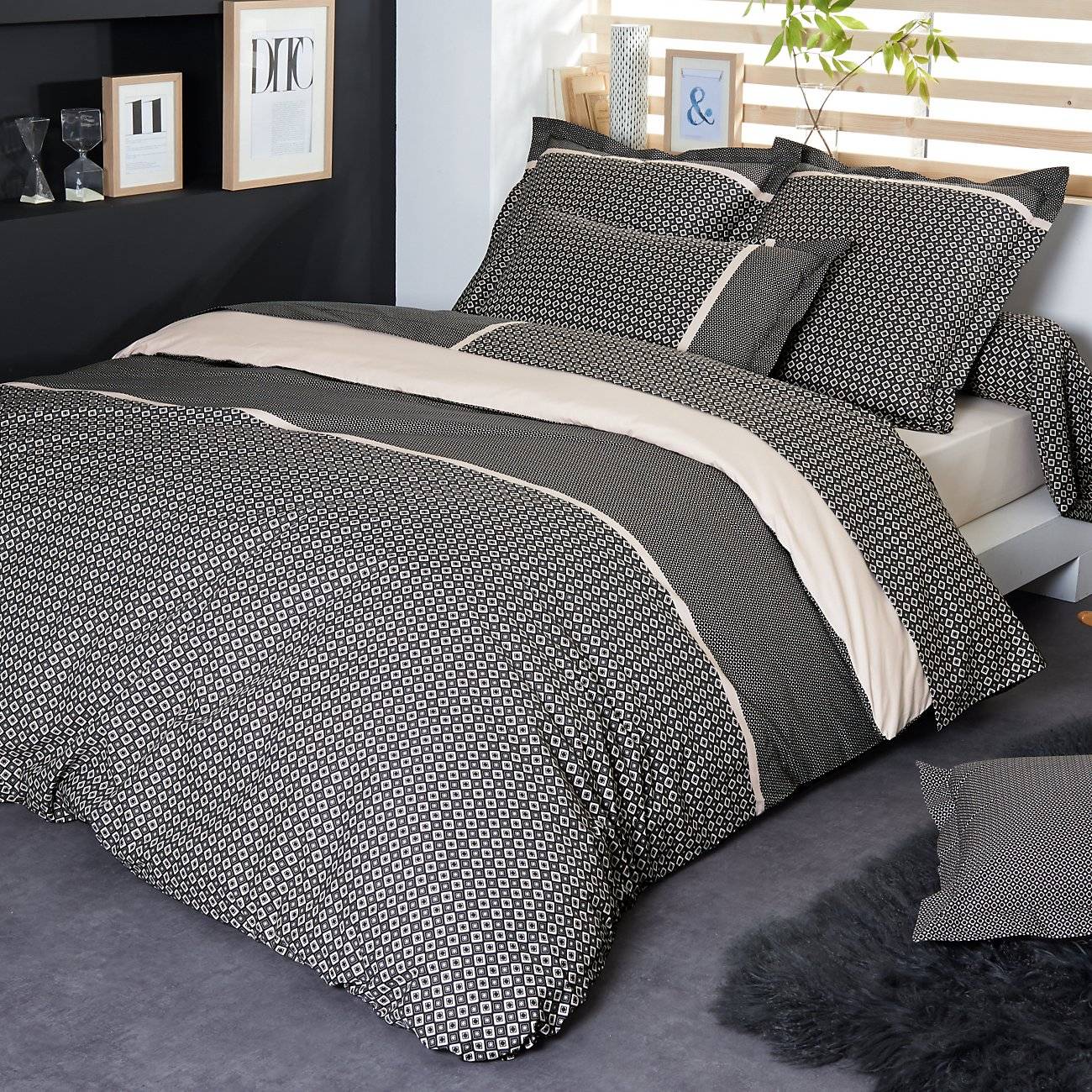 Housse De Couette Percale Gatsby Tradilinge 140 X 200 Cm Leroy Merlin 0863