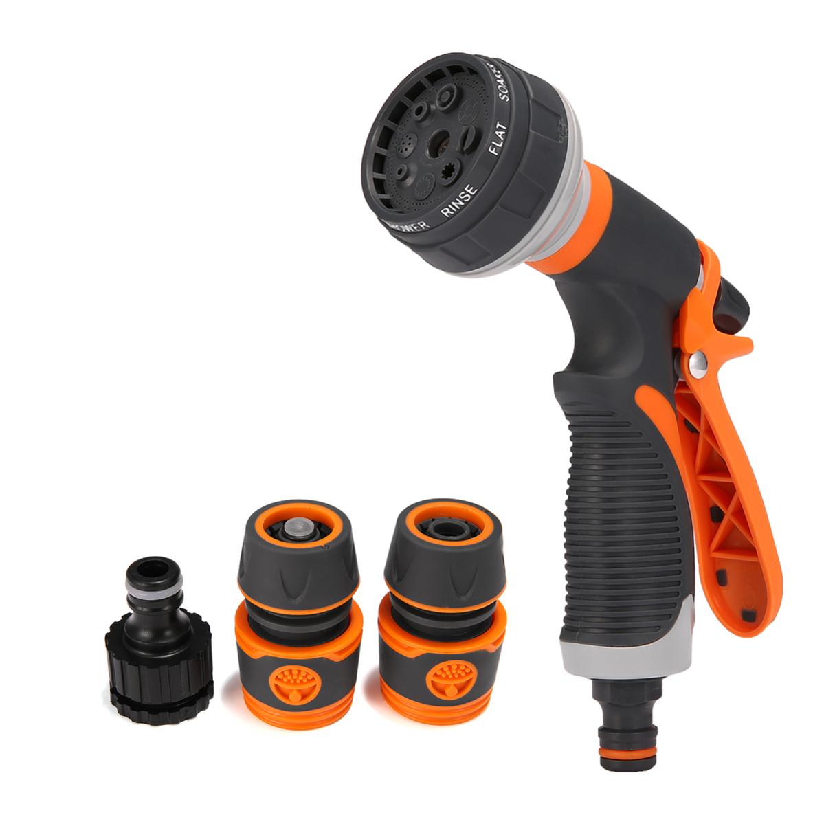 Pistola Per Irrigazione Ad Alta Pressione 8 Modalà Ugello Per Irrigazione A Spruzzo Da Giardino Ugello Per Irrigazione Da Giardino - Foto 6