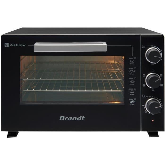BRANDT FC469MUB - Mini-Forno 46 litri - 1800W - Multifunzioni - Termostato  regolabile 230°C - Timer 120min - Alluminio - Nero | Leroy Merlin