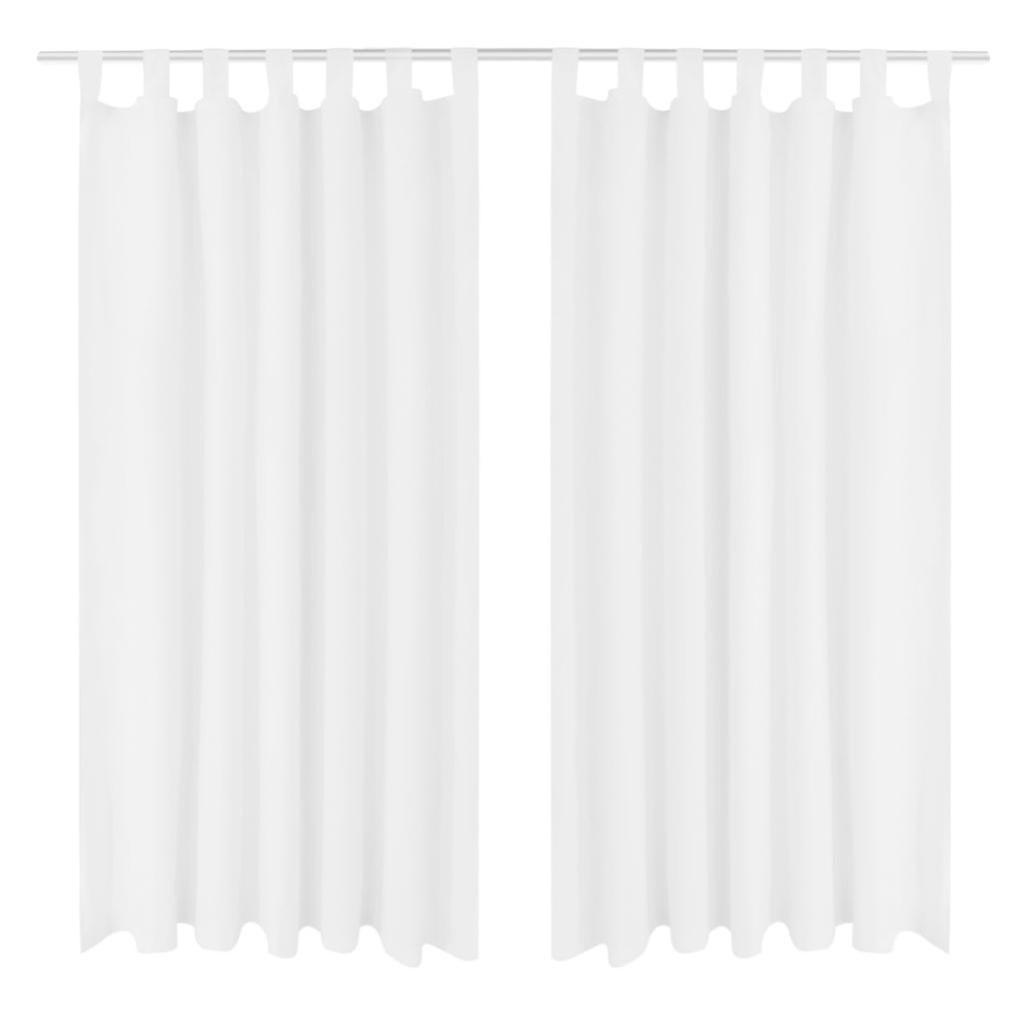 Cortina De Ventana Con Bucles En Vichy Check Blanco/beige - España