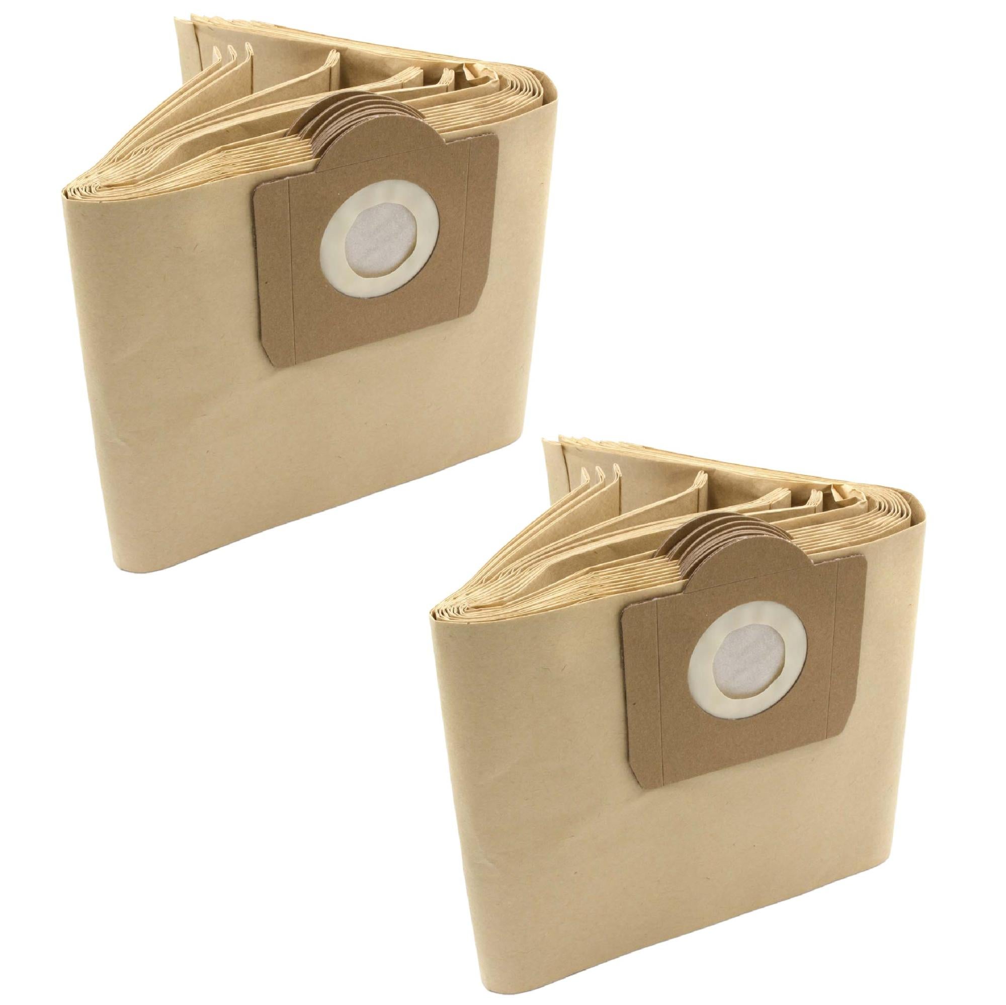 Vhbw 5 Sacchetti Per Aspirapolvere In Carta Compatibili Con Bosch EasyVac 3 - 18,1x15,2cm - Mantengono La Potenza Di Aspirazione - 4