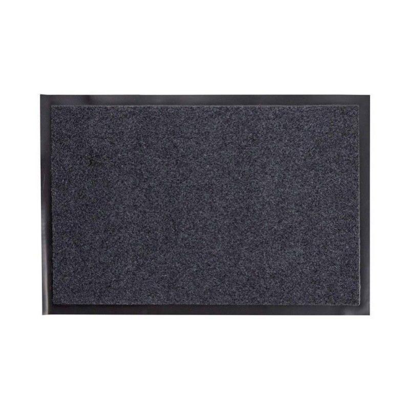 Zerbino a mezzaluna 40x60 cm antiscivolo in fibra coir con fantasia mandala, zer