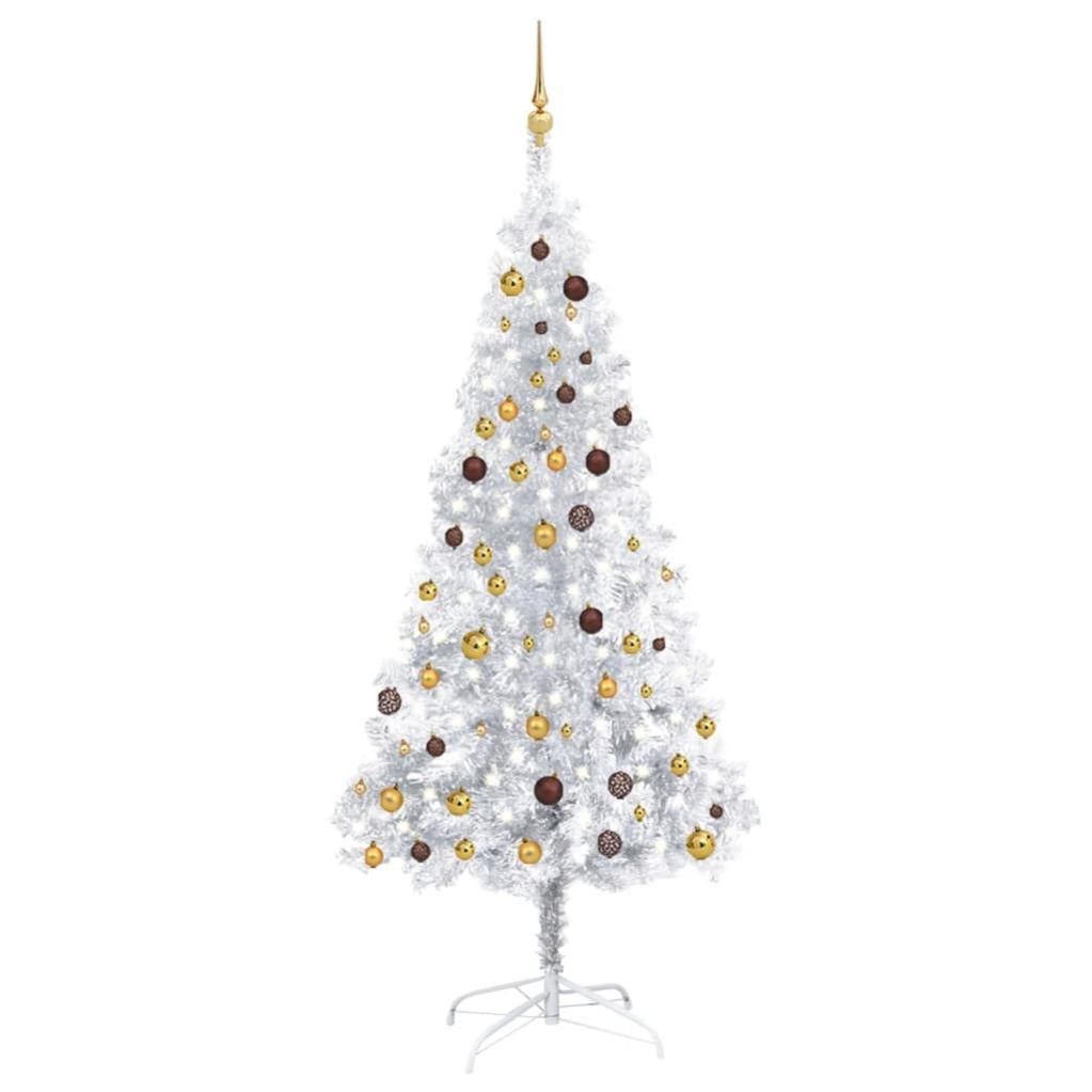 VidaXL Albero di Natale Artificiale con Neve Floccata 240 cm PVC e PE | Leroy Merlin