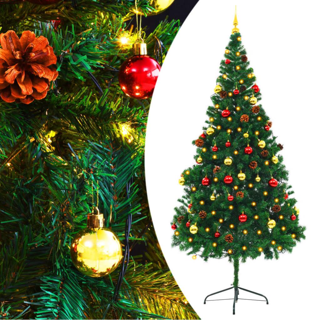 Candela Albero di Natale con foglie | ol in love candles