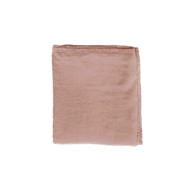 Drap lin lavé Salomé VENT DU SUD-270 x 300 cm-Rose Blush